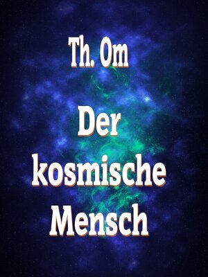cover image of Der kosmische Mensch